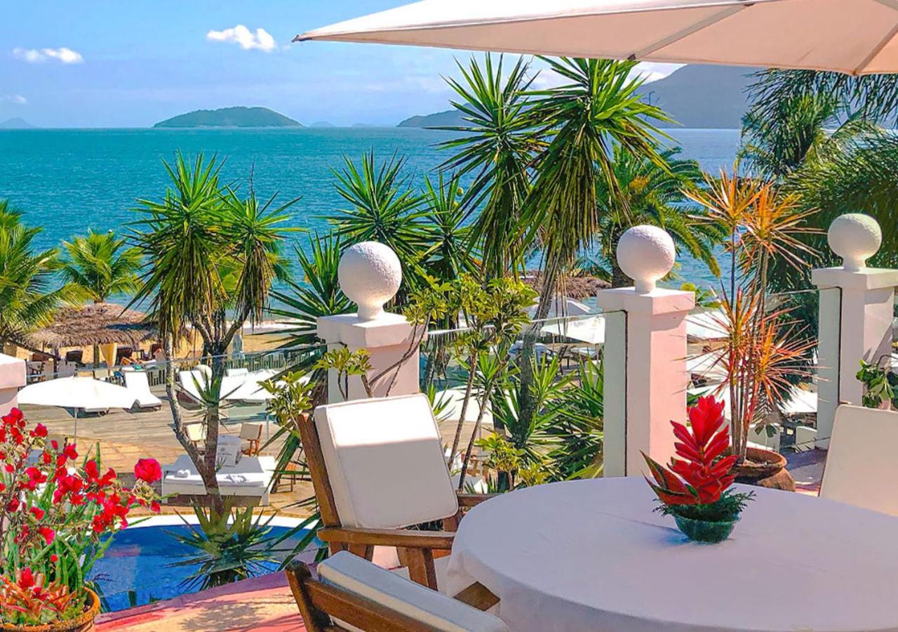 Dpny Beach Hotel & Spa Ilhabela Exteriör bild View of the beach from the hotel